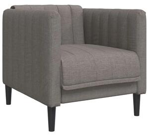 Tapicerowany fotel wypoczynkowy taupe T2-S77
