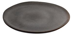Szare kamionkowe talerze zestaw 4 szt. ø 21 cm Selma – House Nordic