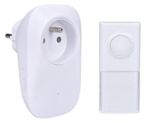 Solight Solight 1L71 - Dzwonek bezprzewodowy do kontaktu 230V IP55 SL1477