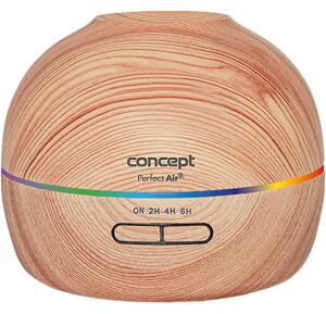 Concept ZV1005 Nawilżacz powietrza z dyfuzorem aromatów 2w1 Perfect air Wood, jasne drewno