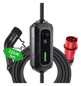 Immax Immax - EV stacja ładowania samochodów elektrycznych AC Type 2 32A/380V 22kW 5m+pokrowiec IM1268