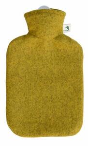 Termofor Hugo Frosch Classic z pokrowcem zdzianiny 1,8 l, żółty