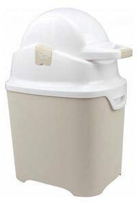 Diaperchamp DiaperChamp - Kosz na pieluchy ONE beżowy FBB0323