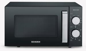 Severin MW 7762 kuchenka mikrofalowa z dnem ceramicznym i grillem, czarny