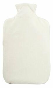 Hugo Frosch Termofor Eco Classic Comfort z aksamitnym pokrowcem 2 l, kremowy