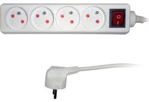 Retlux RPC 23 Przedłużacz z wyłącznikiem, 4 gniazdka, 1,5 m