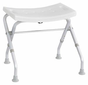SAPHO A0050301 Taboret składany dlaniepełnosprawnych, biały