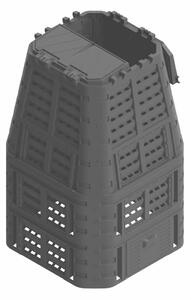 Patrol Kompostownik Multicompo czarny, 1000 l