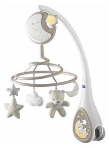 Chicco Chicco - Karuzela do łóżeczka z muzyką 3w1 NEXT2DREAMS 3xAA szary AG0757