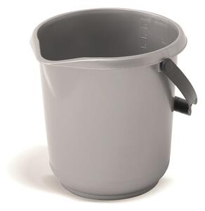 Szare wiadro Addis Clean, 10 l