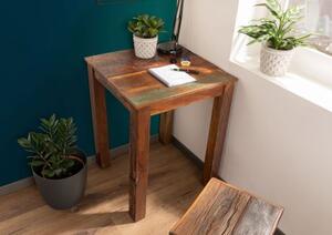 SPIRIT Stół #123 Drewno z odzysku lakierowane 60x60cm
