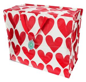 Pojemnik do przechowywania ubrań z plastiku z recyklingu 58x28x48 cm Hearts – Rex London