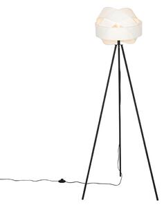 Nowoczesna lampa podłogowa biała - Cloth Oswietlenie wewnetrzne
