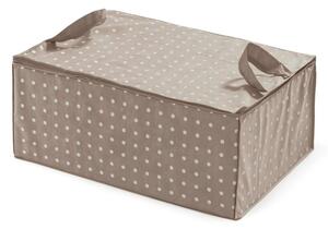 Beżowy organizer Compactor Dots, 50x70 cm