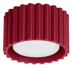 Bordowa metalowa lampa punktowa ø 10 cm Zora – Sollux
