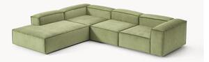 Narożna sofa modułowa XL ze sztruksu Lennon
