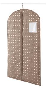 Beżowy pokrowiec na ubrania Compactor Dots, 100 cm