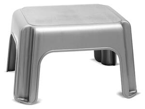 Szary stołek Addis Step Stool Metallic