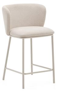Beżowy hoker (wysokość siedziska 65 cm) Ciselia – Kave Home