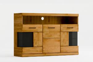 Dębowa komoda 125 cm Raro 13