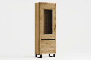 Większa witryna dębowa Mono Loft 06