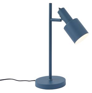 Nowoczesna lampa stołowa niebieska - Stijn
