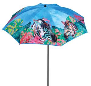 JUMI Parasol OGRODOWY plaowy BALKON taras KOLOROWY skadany REGULOWANY amany
