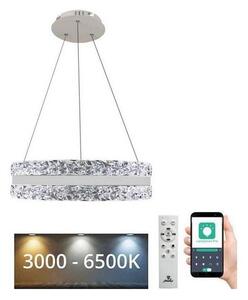 NEDES LED Żyrandol ściemnialny na lince LED/80W/230V 3000-6500K biały + zdalne sterowanie ND4050