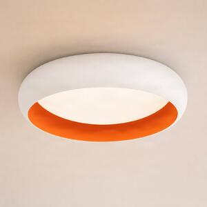 Lampa sufitowa Serava Lindby, możliwość ściemniania, biały / opal, salon / jadalnia, tworzywo sztuczne, nowoczesny