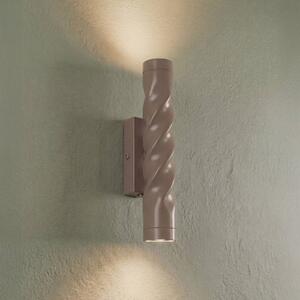 OSRAM Kinkiet Decor Twirl, kremowy / amber, salon / jadalnia, metal, nowoczesny