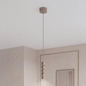 OSRAM Lampa wisząca Decor Twirl, możliwość ściemniania, kremowy / amber, salon / jadalnia, metal, nowoczesny