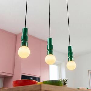OSRAM Lampa wisząca Decor Bolty, możliwość ściemniania, zielony, salon / jadalnia, metal, młodzieżowy