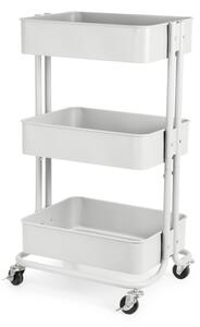Metalowy barek na kółkach 36,5x43 cm Grena – Compactor