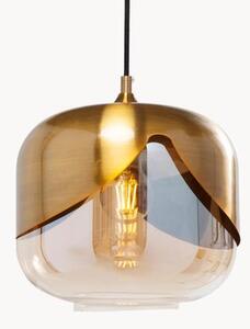 Lampa wisząca ze szkła Golden Goblet