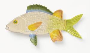 Ręcznie malowany półmisek z dolomitu Fish