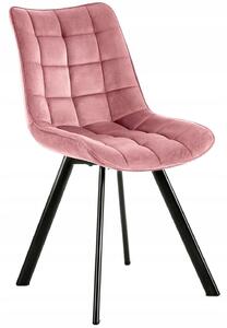 4 krzesła tapicerowane k332 różowe