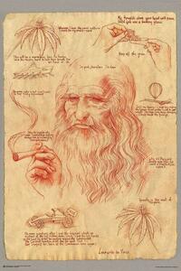 Plakat, Obraz Leonardo Smoking Pot, (61 x 91.5 cm)