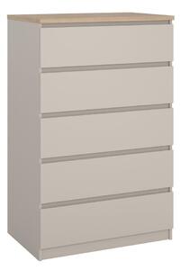 Kremowa komoda 77x121x50 cm Naia – Tvilum