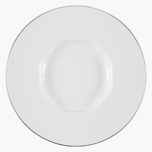Komplet talerzy głębokich z porcelany Sonetto, 6 elem