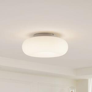 Inteligentna lampa sufitowa Bolti Lucande, możliwość ściemniania, biały / opal, salon / jadalnia, tworzywo sztuczne, nowoczesny