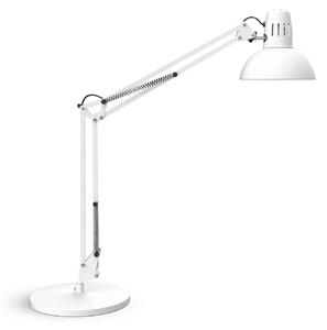 Maul Lampa stołowa MAULstudy, biały / opal, biuro, metal