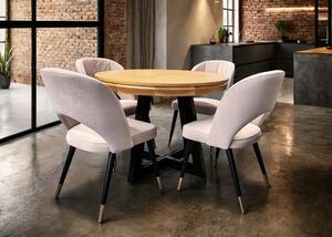 Stół Loft IV + 4 krzesła KW112