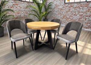 Stół Loft IV + 4 krzesła KW112