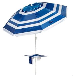 Parasol plażowy, ochrona UV50, 210 cm, regulowana wysokość, idealny na plażę i do ogrodu