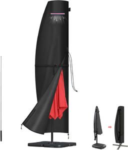 Osłona ochronna na parasol ogrodowy o średnicy do 300 cm, wykonana z materiału Oxford 420D, wodoodporna, z ochroną UV
