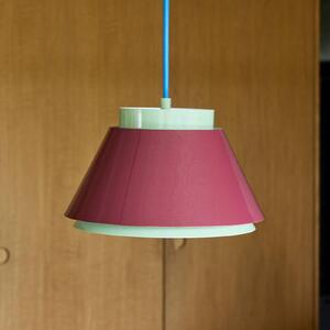 Hübsch Lampa wisząca Remi, możliwość ściemniania, zielony, salon / jadalnia, metal, skandynawski