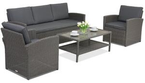 Meble ogrodowe Monaco Coffee 5 Garden Point antracyt