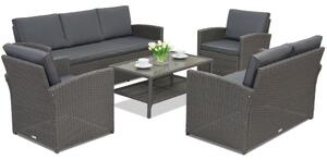 Meble ogrodowe Monaco Coffee 7 Garden Point antracyt