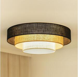 Brilagi Brilagi -Lampa sufitowa ASPEN LUNETA LED/12W/230V śr. 60 czarna/beżowa/kremowa BG1119