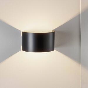 Kinkiet Fold EMIBIG LIGHTING, możliwość ściemniania, czarny, salon / jadalnia, metal, nowoczesny